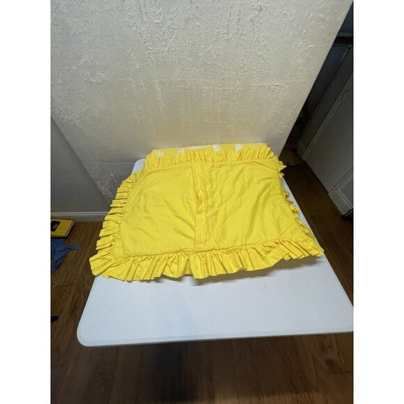 Stunning Sunny Yellow and White handmade Quilted Blanket & Shams Twin / Daybed - Picture 9 of 16